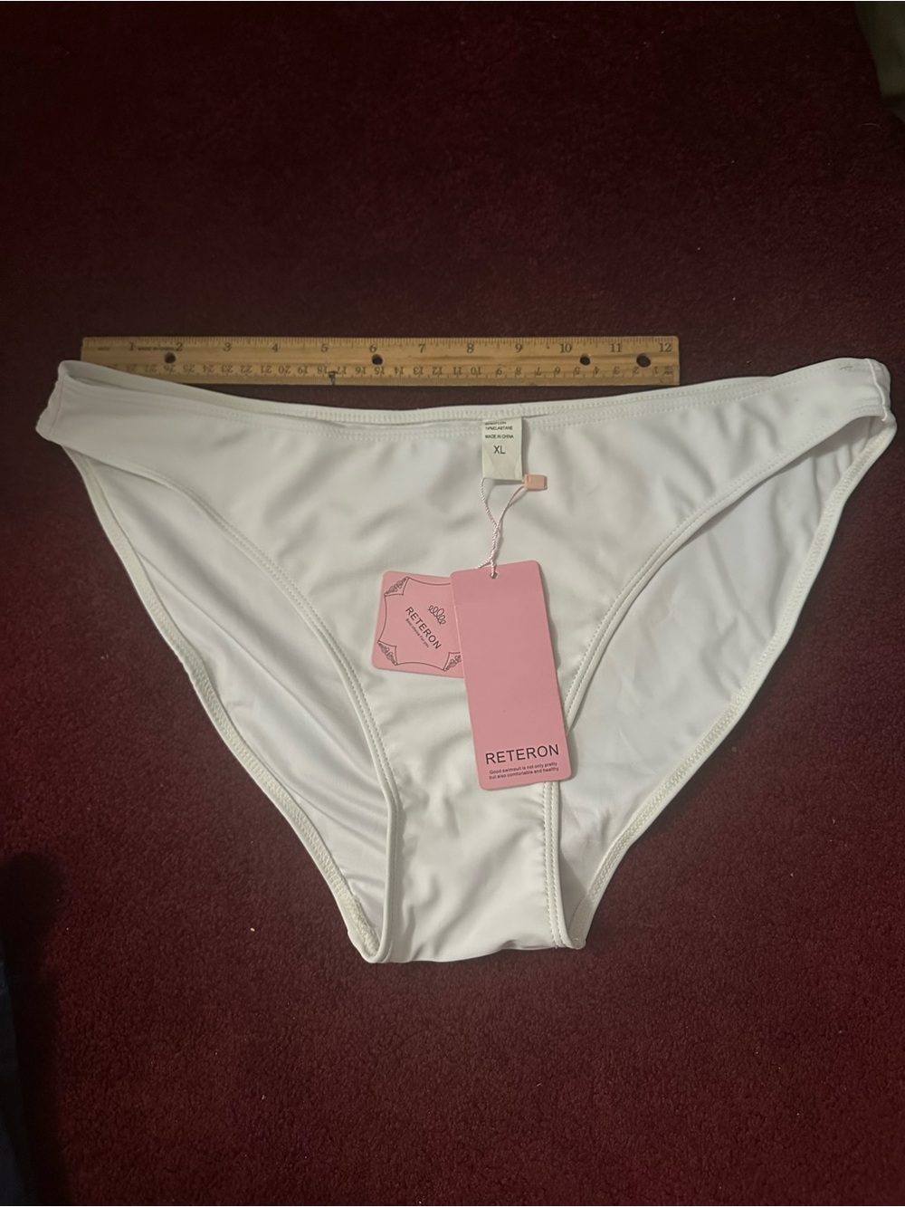 Women’s White Bikini Bottoms - Classic Comfort